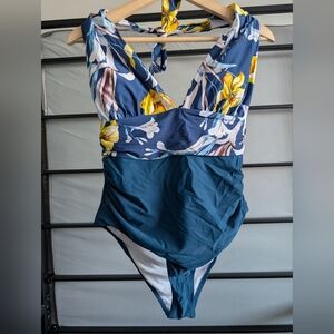 Floral One Piece Swimsuit